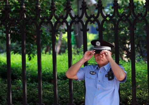 Cảnh sát được triển khai để đảm bảo an ninh.