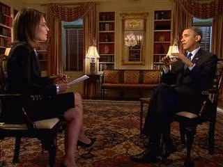 Tổng thống Obama trong buổi phỏng vấn của đài NBC