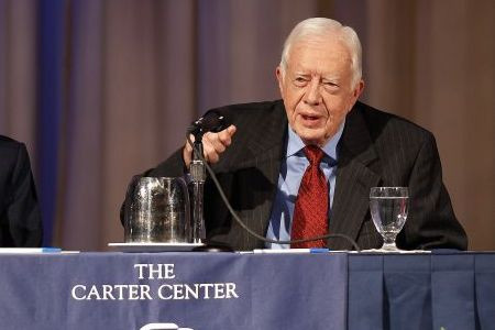 Cựu Tổng thống Mỹ Jimmy Carter. Cựu Tổng thống Mỹ Jimmy Carter.