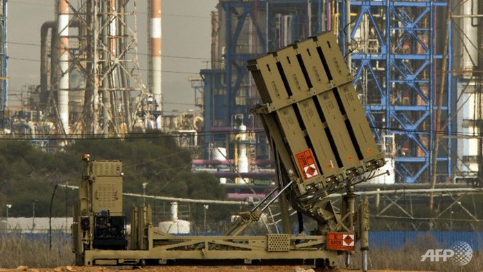 Hệ thống Iron Dome được triển khai tại Israel. Hệ thống Iron Dome được triển khai tại Israel.