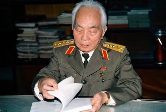 Đại tướng Võ Nguyên Giáp lúc sinh thời.