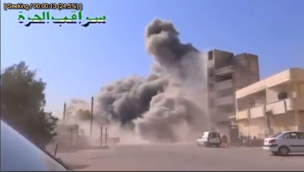 Máy bay quân đội Syria bị bắn hạ. Máy bay quân đội Syria bị bắn hạ.