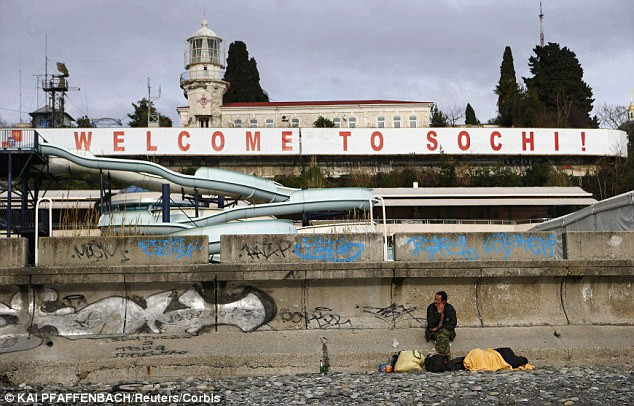 Một góc Sochi trong dịp diễn ra Olympic. Một góc Sochi trong dịp diễn ra Olympic.