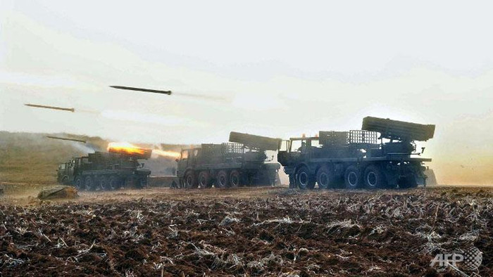 Vụ ra mắt được xem là một cuộc thử nghiệm khả năng của các tên lửa tầm ngắn của nước này (hình minh họa)