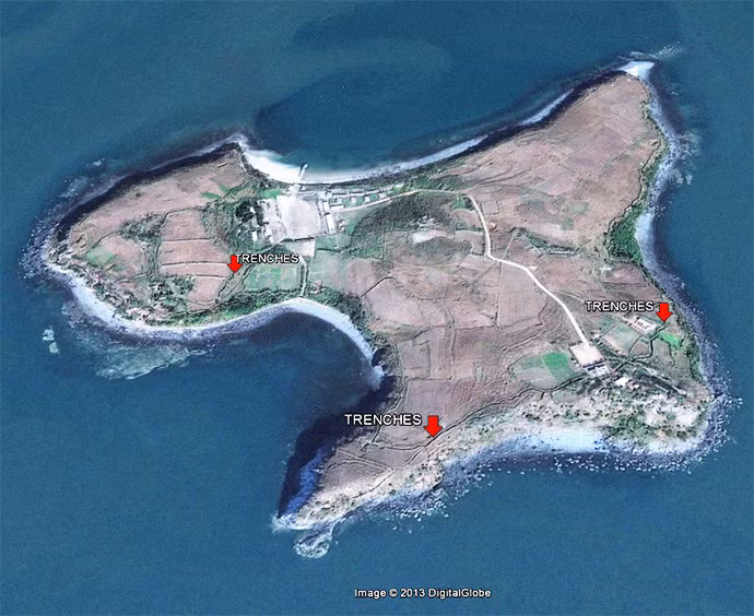 Cận cảnh đảo Baengnyeong