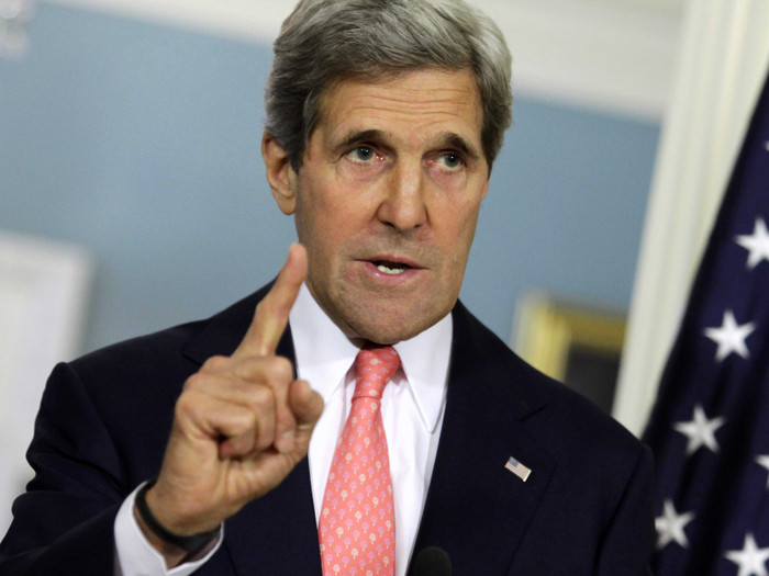 Ngoại trưởng Mỹ John Kerry Ngoại trưởng Mỹ John Kerry