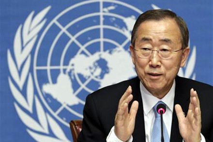 Tống thư ký Liên Hợp Quốc Ban Ki-moon. Tống thư ký Liên Hợp Quốc Ban Ki-moon.