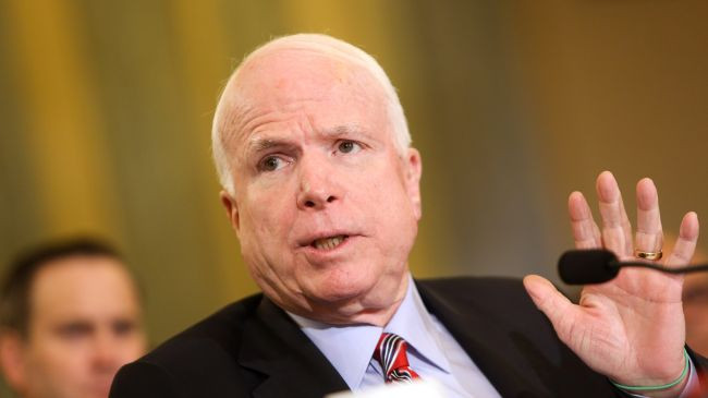 Thượng nghị sĩ Mỹ John McCain.