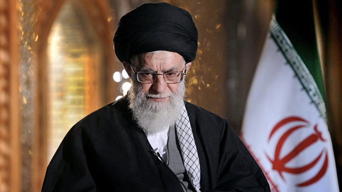 Lãnh tụ tinh thần Iran Ayatollah Seyyed Ali Khamenei. Lãnh tụ tinh thần Iran Ayatollah Seyyed Ali Khamenei.