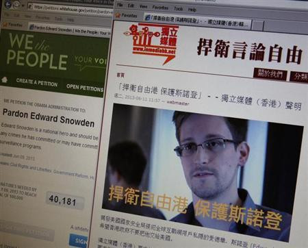 Truyền thông Hồng Kông kêu gọi bảo vệ Snowden. Truyền thông Hồng Kông kêu gọi bảo vệ Snowden.