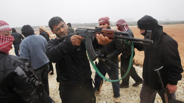 Chiến binh nổi dậy Syria. Chiến binh nổi dậy Syria.