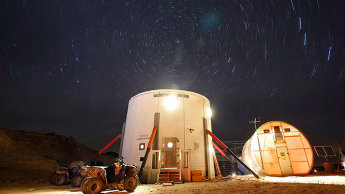 Trạm nghiên cứu sa mạc sao Hỏa (MDRS) ở San Rafael Swell, miền nam Utah.