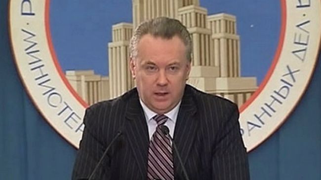 Người phát ngôn Bộ Ngoại giao Nga Alexander Lukashevich (ảnh tư liệu)