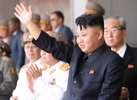 Nhà lãnh đạo Triều Tiên Kim Jong-un. Nhà lãnh đạo Triều Tiên Kim Jong-un.
