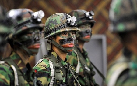 Binh sĩ Hàn Quốc. Binh sĩ Hàn Quốc.