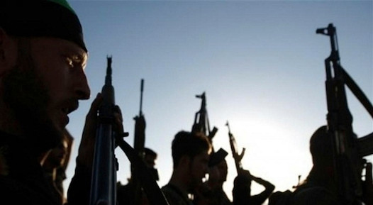 Các phần tử Hồi giáo cực đoan thuộc Mặt trận al-Nusra, Syria.