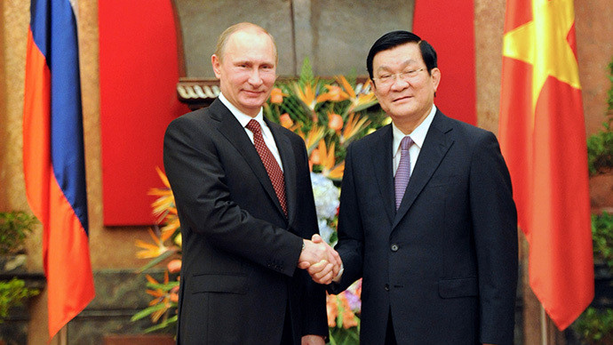 Chủ tịch nước Trương Tấn Sang và Tổng thống Putin. Chủ tịch nước Trương Tấn Sang và Tổng thống Putin.