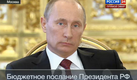 Tổng thống Nga Vladimir Putin.