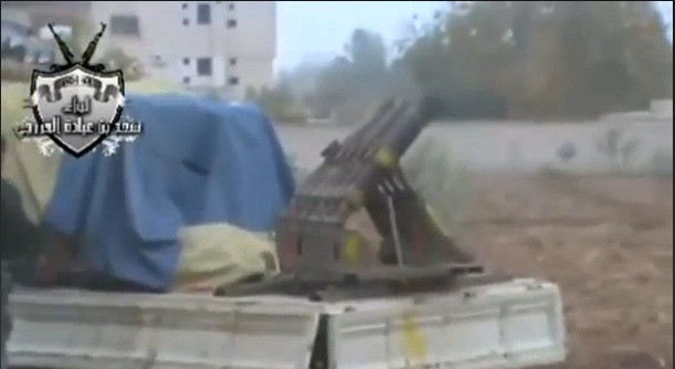 Phiến quân Syria nã pháo về Đông Ghouta.