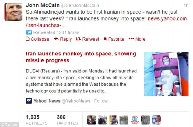 Đoạn bình luận gây tranh cãi của Thượng nghị sĩ McCain.