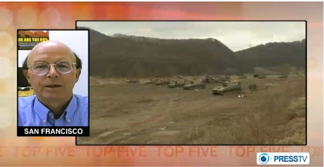 Ông khẳng định Mỹ đang tìm cách khiêu khích Triều Tiên để tìm cớ bao vây Trung Quốc - một đối thủ tiềm năng. Ông khẳng định Mỹ đang tìm cách khiêu khích Triều Tiên để tìm cớ bao vây Trung Quốc - một đối thủ tiềm năng.