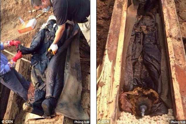 Khi mới được tìm thấy, tình trạng bảo quản của xác ướp này gần như hoàn hảo. Khi mới được tìm thấy, tình trạng bảo quản của xác ướp này gần như hoàn hảo.