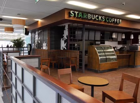 Một cửa hàng Starbucks tại Trung Quốc.