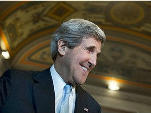 Tân Ngoại trưởng Mỹ John Kerry. Tân Ngoại trưởng Mỹ John Kerry.