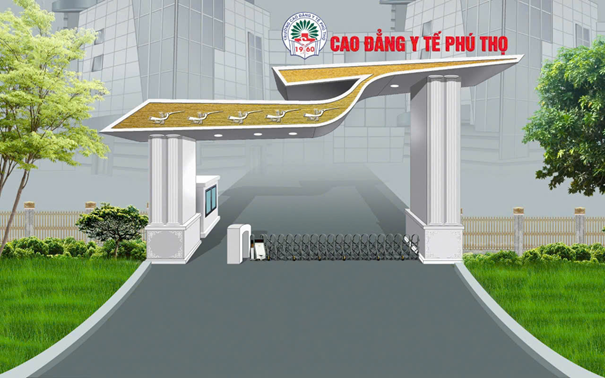 Cơ sở Trường Cao đẳng Y tế Phú Thọ đặt tại Thành phố Việt Trì (tỉnh Phú Thọ). Ảnh: NTCC