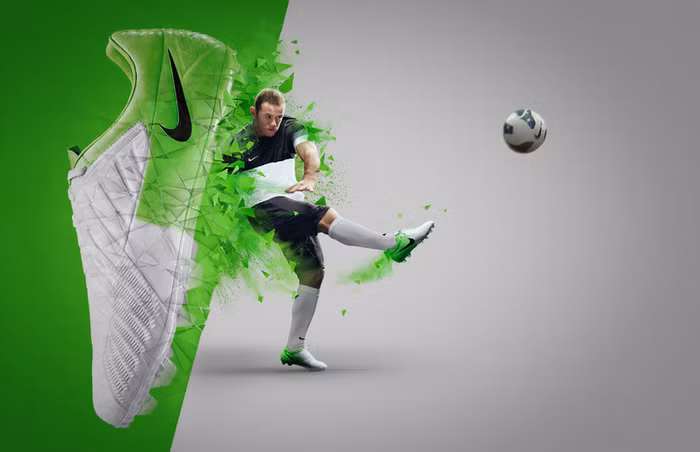 Giày Nike T90 LASER được thửa riêng cho Rooney.