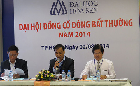 Ban điều hành Đại học Hoa Sen: Vừa đá bóng, vừa thổi còi… ảnh 1 Ban điều hành Đại học Hoa Sen: Vừa đá bóng, vừa thổi còi… ảnh 1