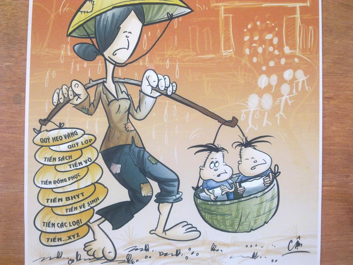 Tranh biếm họa báo chí: Nghiêng ngả chuyện đời qua từng nét vẽ ảnh 13 Tranh biếm họa báo chí: Nghiêng ngả chuyện đời qua từng nét vẽ ảnh 13