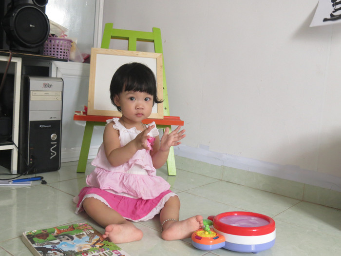 Chuyện dạy con của mẹ "thần đồng" 15 tháng tuổi ảnh 1