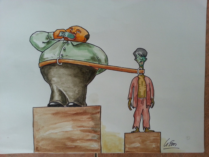 Tranh biếm họa báo chí: Nghiêng ngả chuyện đời qua từng nét vẽ ảnh 10 Tranh biếm họa báo chí: Nghiêng ngả chuyện đời qua từng nét vẽ ảnh 10