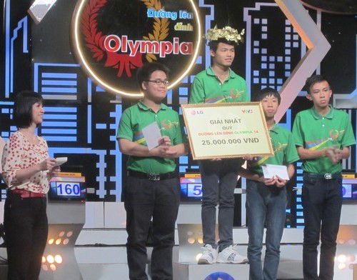 Ai sẽ là chủ nhân của vòng nguyệt quế Olympia năm thứ 14? ảnh 4 Ai sẽ là chủ nhân của vòng nguyệt quế Olympia năm thứ 14? ảnh 4
