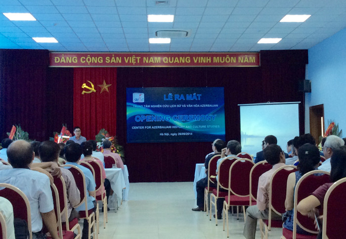 Ra mắt Trung tâm Nghiên cứu lịch sử và văn hóa Azerbaijan ảnh 1 Ra mắt Trung tâm Nghiên cứu lịch sử và văn hóa Azerbaijan ảnh 1