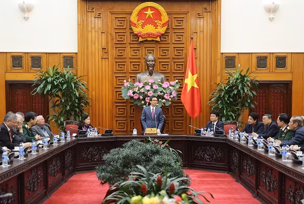 Phó Thủ tướng Vũ Đức Đam đánh giá cao những nỗ lực của ngành y trong nhiều năm qua. ảnh: VGP.
