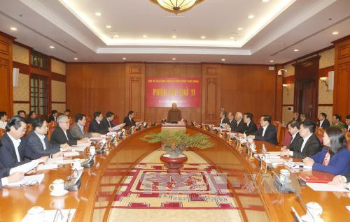 Tổng Bí thư Nguyễn Phú Trọng, Trưởng Ban Chỉ đạo Trung ương về phòng chống tham nhũng phát biểu chỉ đạo phiên họp. Ảnh: Trí Dũng/TTXVN. Tổng Bí thư Nguyễn Phú Trọng, Trưởng Ban Chỉ đạo Trung ương về phòng chống tham nhũng phát biểu chỉ đạo phiên họp. Ảnh: Trí Dũng/TTXVN.