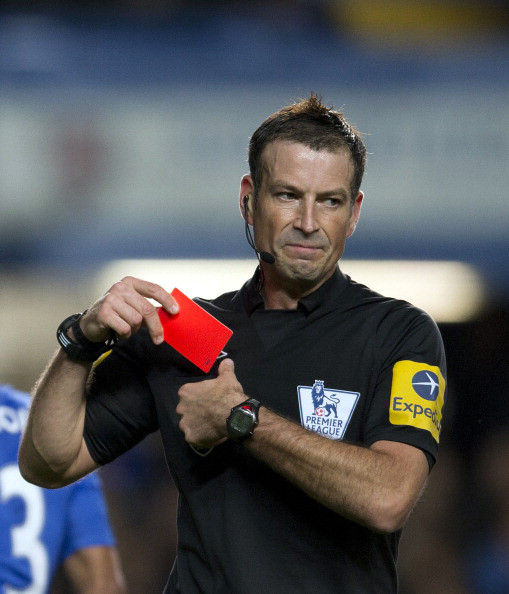 Trọng tài Mark Clattenburg. Trọng tài Mark Clattenburg.