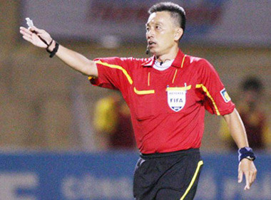 Trọng tài Võ Minh Trí. Trọng tài Võ Minh Trí.