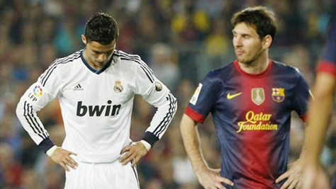 Ronaldo và Messi. Ronaldo và Messi.