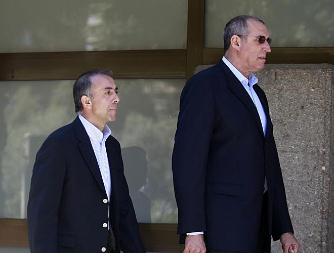 Hai cưu cầu thủ của Real là Rafael Garcia và Crotes Rullan