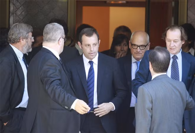 Chủ tịch CLB Barcelona Sandro Rosell