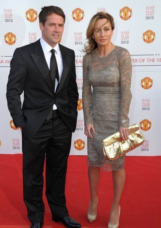 Michael Owen và vợ Michael Owen và vợ