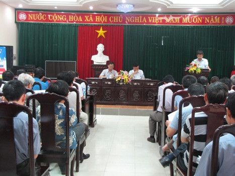 Toàn cảnh buổi họp báo. Ảnh Trần Ninh / Sở Thông tin và Truyền thông Thanh Hóa. Toàn cảnh buổi họp báo. Ảnh Trần Ninh / Sở Thông tin và Truyền thông Thanh Hóa.