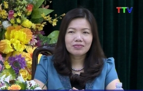Bà Lê Thị Thìn, Phó chủ tịch Ủy ban nhân dân tỉnh Thanh Hóa. Ảnh: truyenhinhthahhoa.vn. Bà Lê Thị Thìn, Phó chủ tịch Ủy ban nhân dân tỉnh Thanh Hóa. Ảnh: truyenhinhthahhoa.vn.
