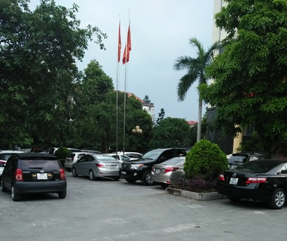 Khuôn viên Sở Tài nguyên và Môi trường Thanh Hóa. Ảnh: Xuân Quang. Khuôn viên Sở Tài nguyên và Môi trường Thanh Hóa. Ảnh: Xuân Quang.