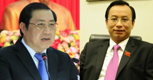 Ông Nguyễn Xuân Anh (bìa phải) và ông Huỳnh Đức Thơ đã có nhiều sai phạm nghiêm trọng. Ảnh: giaoduc.net.vn. Ông Nguyễn Xuân Anh (bìa phải) và ông Huỳnh Đức Thơ đã có nhiều sai phạm nghiêm trọng. Ảnh: giaoduc.net.vn.