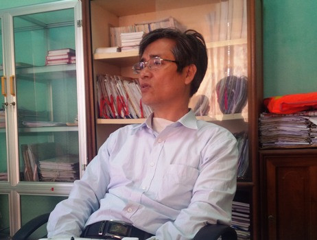 Ông Mai Văn Giảng - Bí thư Đảng ủy xã Nga Bạch (ảnh: Thụy Miên). Ông Mai Văn Giảng - Bí thư Đảng ủy xã Nga Bạch (ảnh: Thụy Miên).