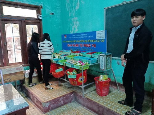 Gian hàng tự phục vụ (Ảnh minh họa: tác giả cung cấp). Gian hàng tự phục vụ (Ảnh minh họa: tác giả cung cấp).